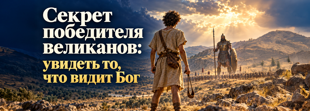 Секрет победителя великанов: увидеть то, что видит Бог